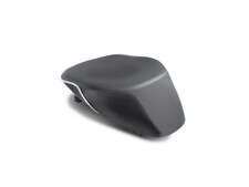 Suzuki GSX-S 1000GT World Sport motorcycle rear seat with custom upholstery and logo options.